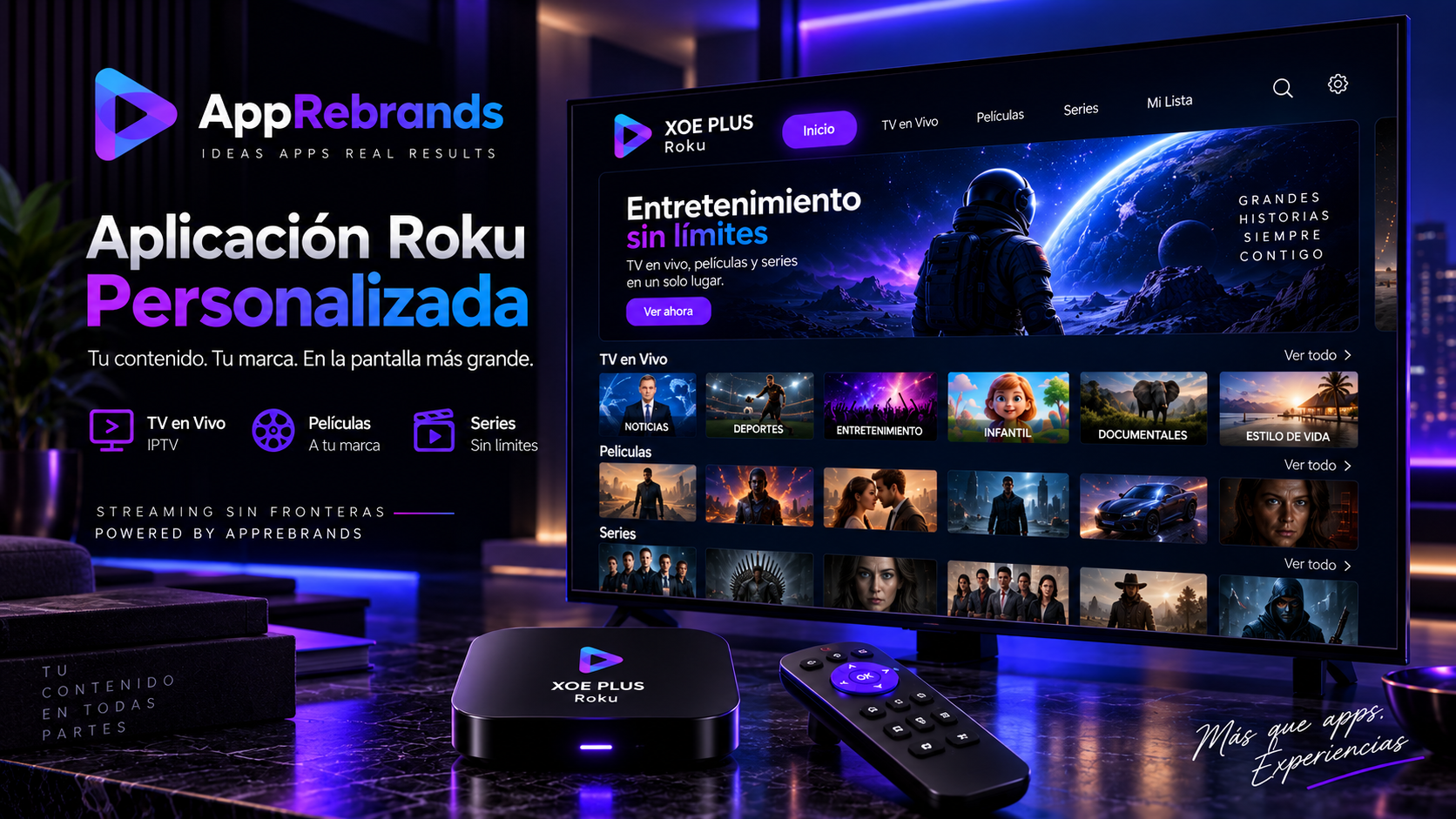 XOE PLUS Roku